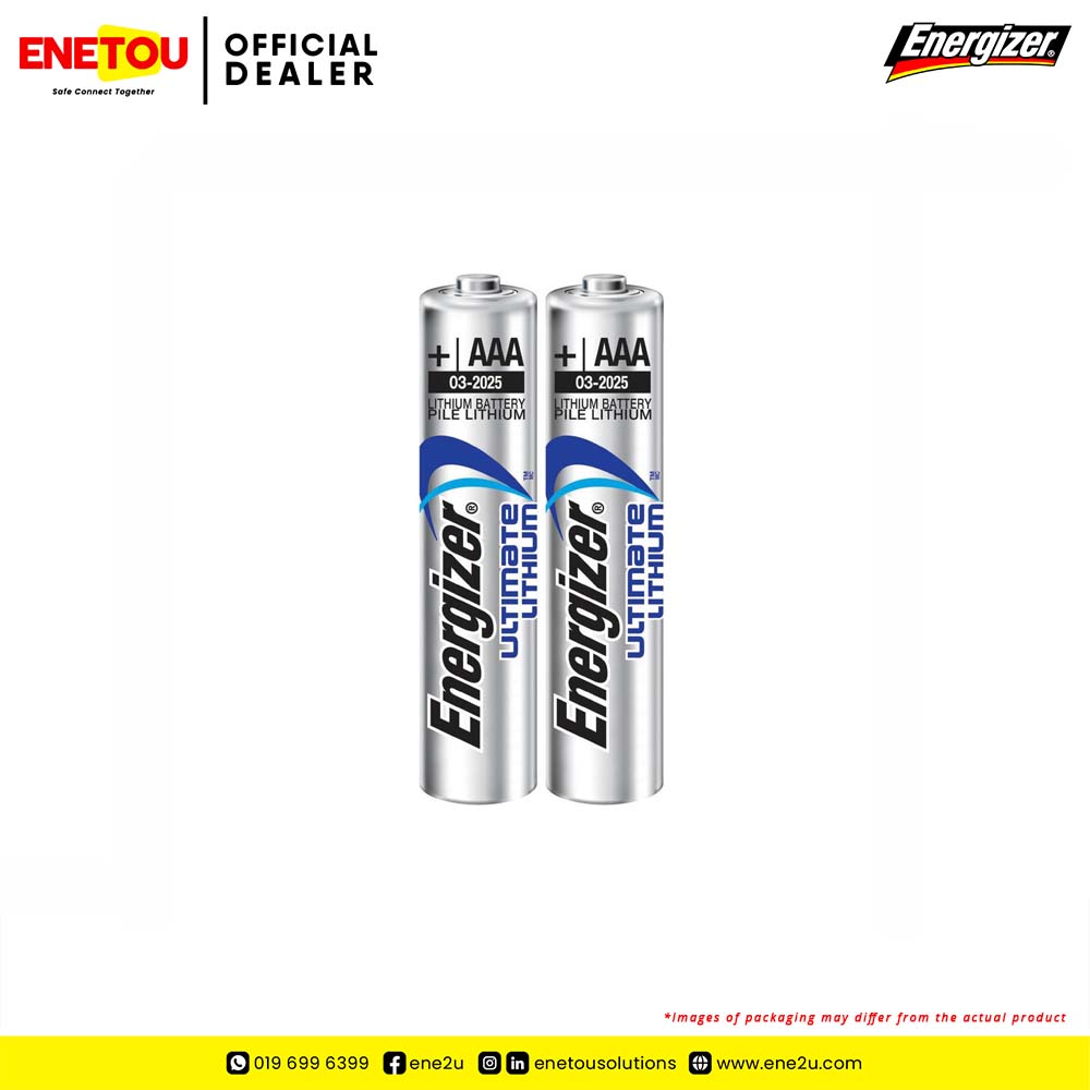 ENERGIZER® ULTIMATE LITHIUM™ AAA L92 BATTERIES [ORIGINAL]